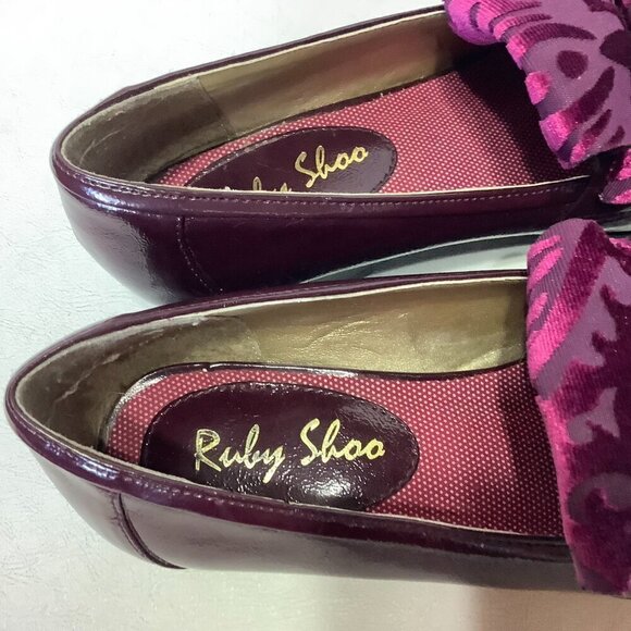 Women's Ruby Shoo Gabriella Slip On Loafer Shoes Size 6 - Picture 8 of 11